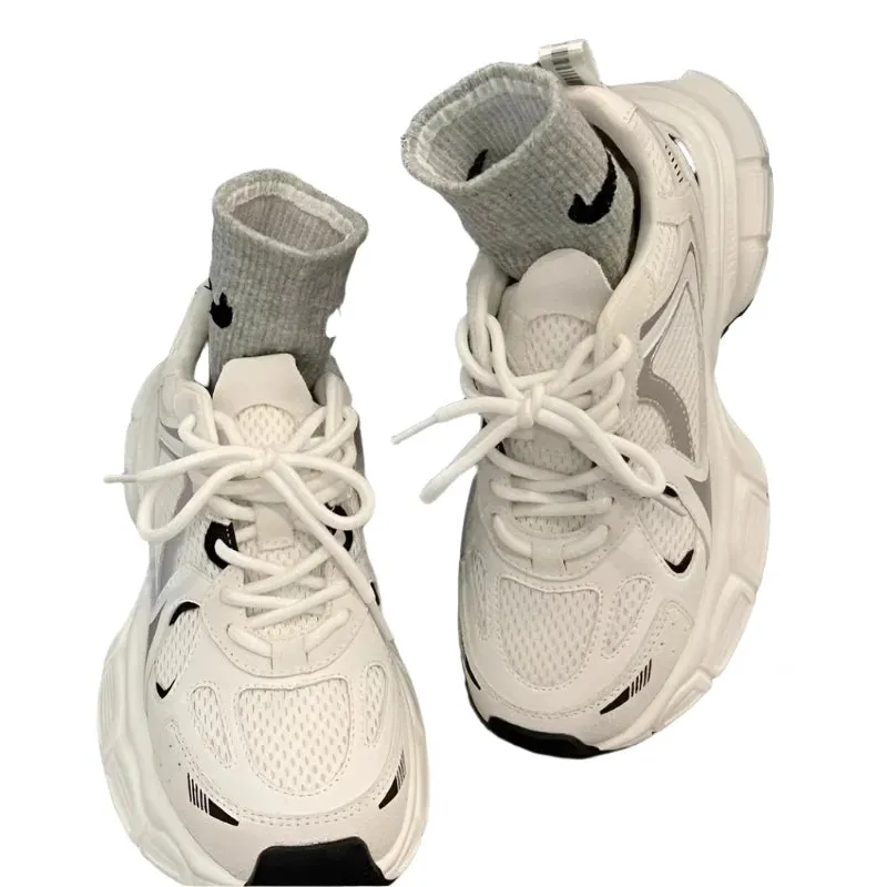 2024 Women's Luxury Mesh Sneakers | Breathable Running Shoes | Casual Fitness Vulcanized Footwear