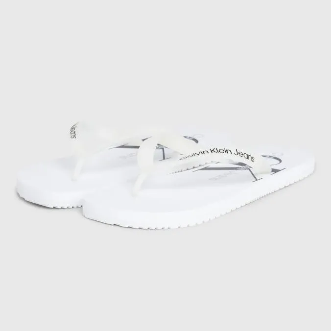 Beach Sandal Monologo - White