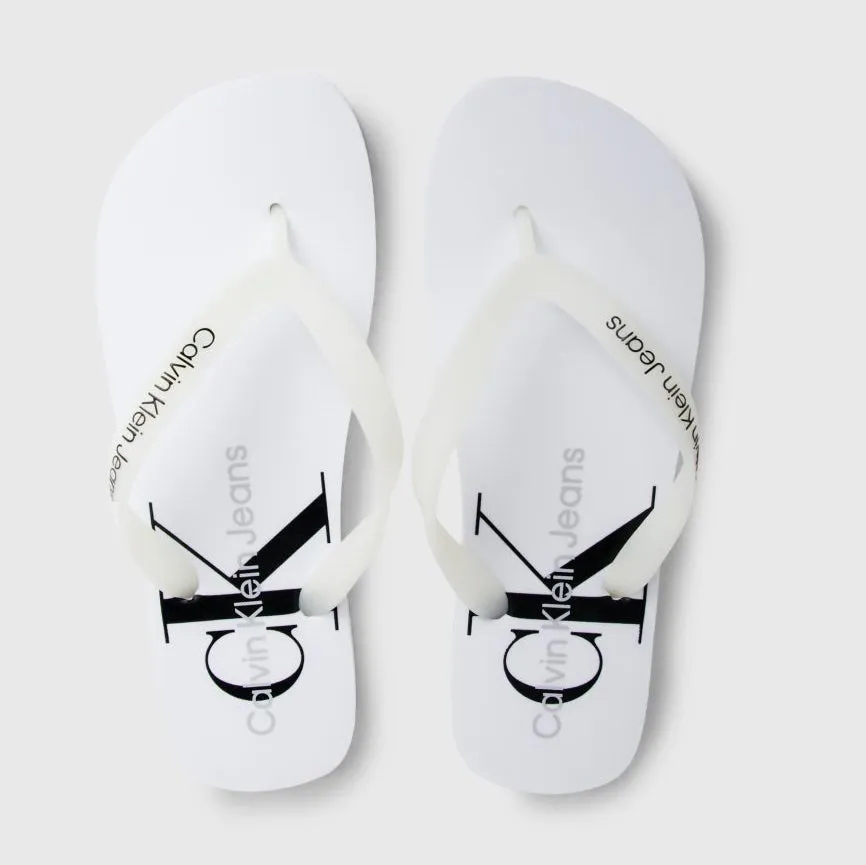 Beach Sandal Monologo - White