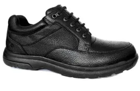 Cambrian Men's Ventura Leather Walking Shoes- Black