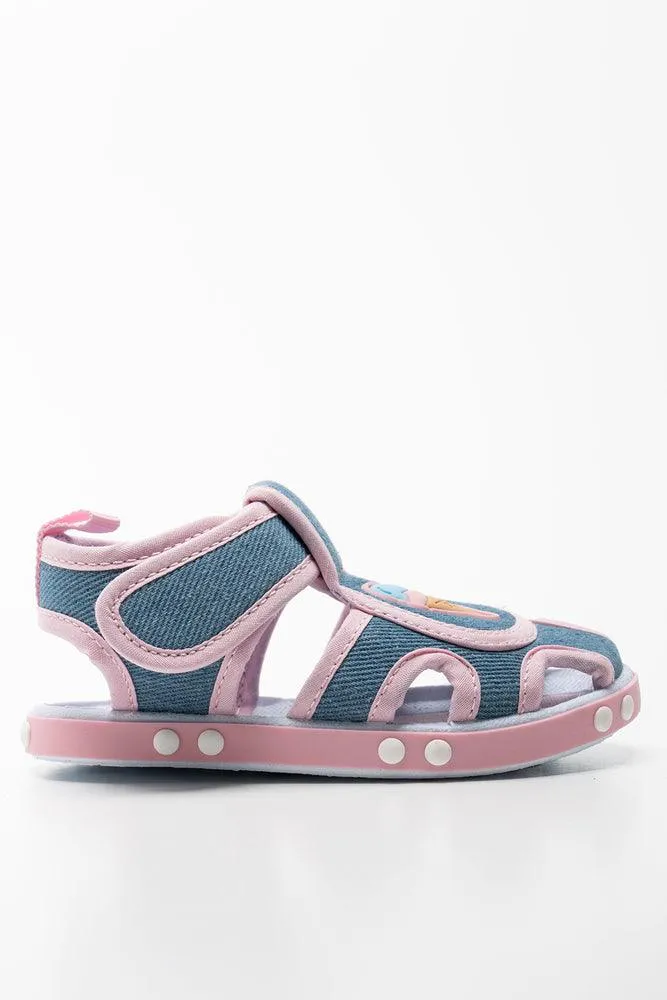 Cone Closed Sandal Denim