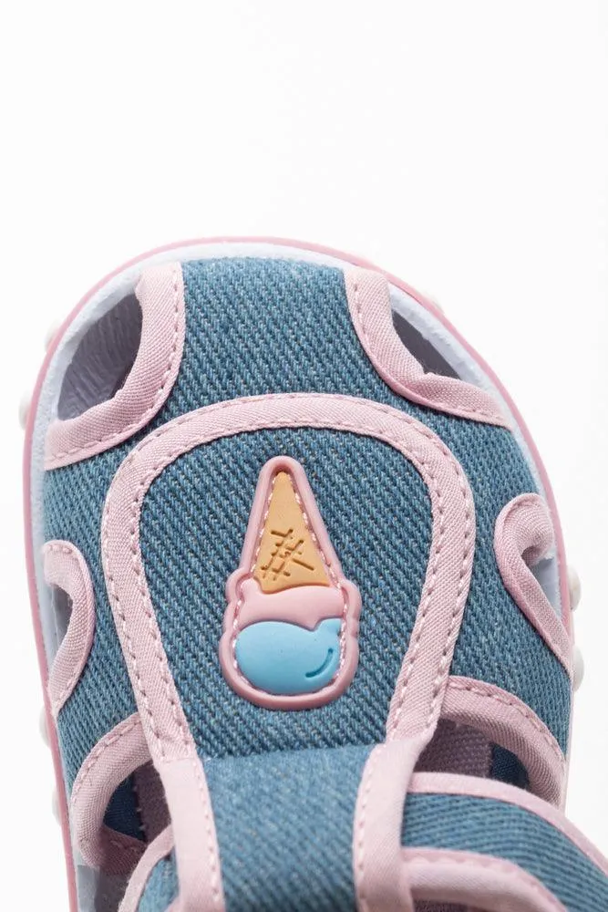 Cone Closed Sandal Denim