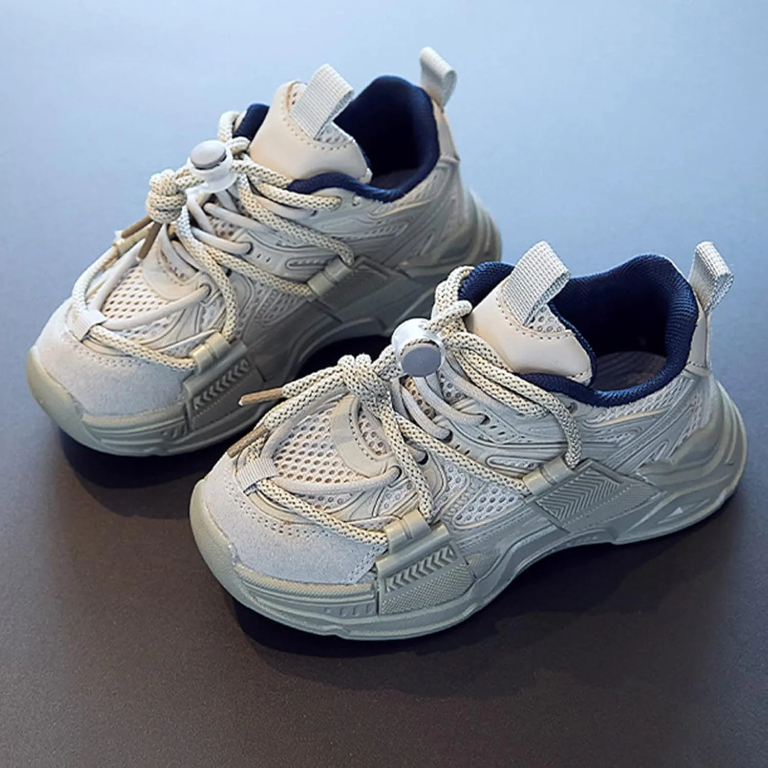 Fashion Children Summer Sports Shoes Thick Soles Non Slip Breathable Running Shoes Adjustable Creative Shoes