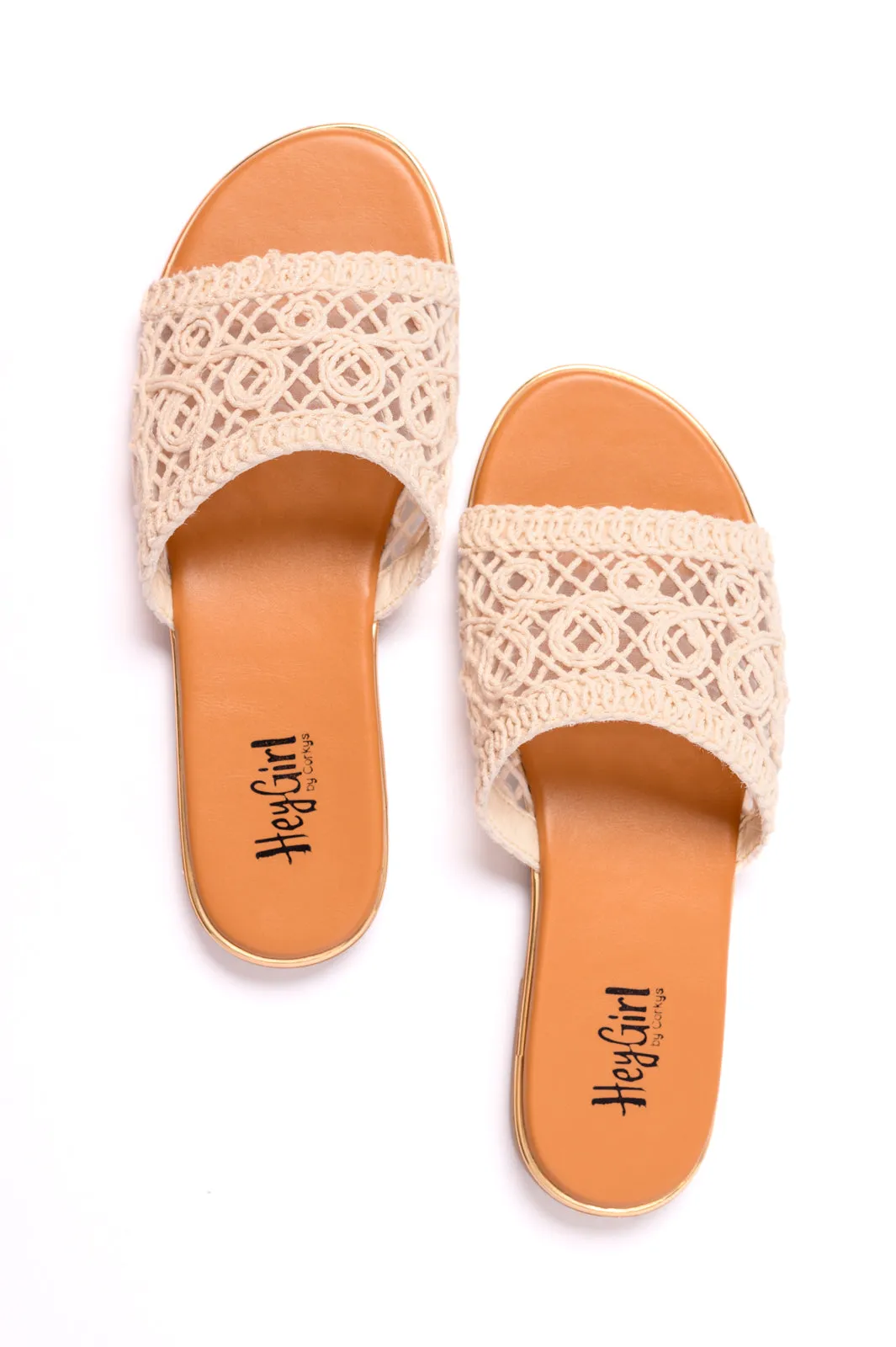 Hey Beach Sandals in Natural - 6/19/2024 Corkys