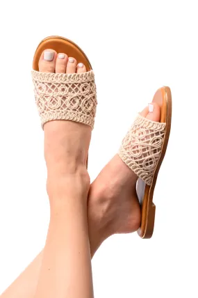 Hey Beach Sandals in Natural - 6/19/2024 Corkys