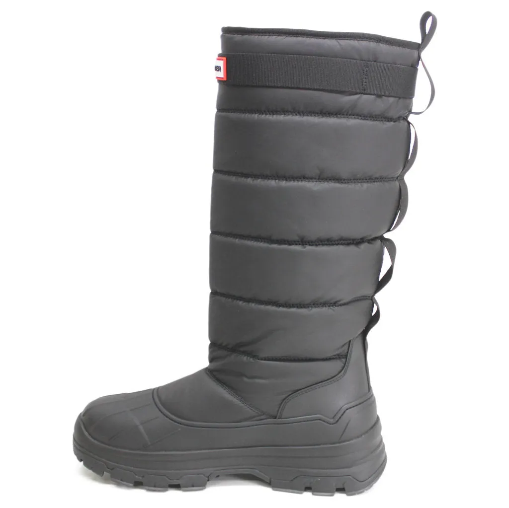 Hunter Tall Buckle Textile Synthetic Women's Snow Boots