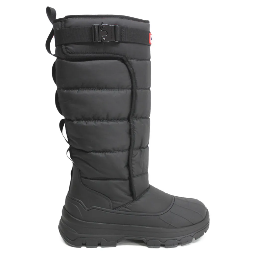 Hunter Tall Buckle Textile Synthetic Women's Snow Boots