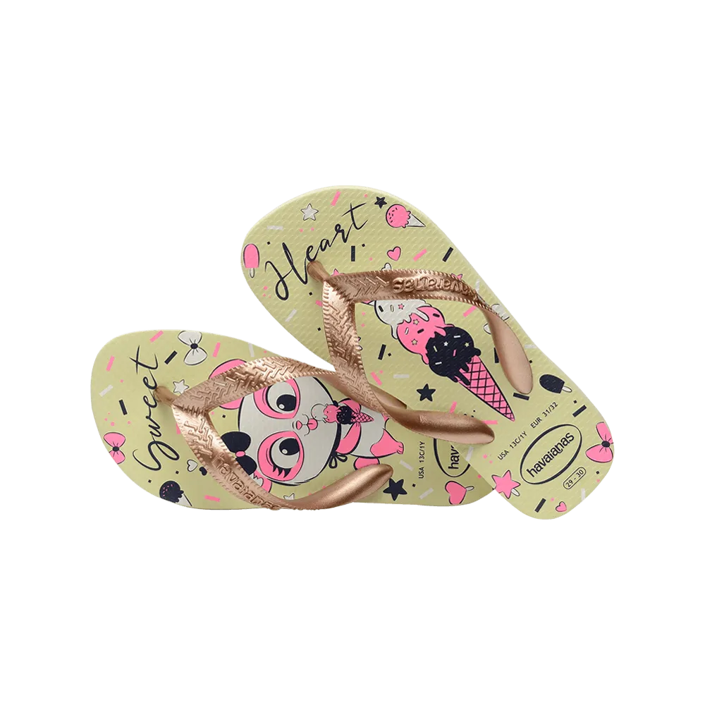Kids Top Pets Flip Flops