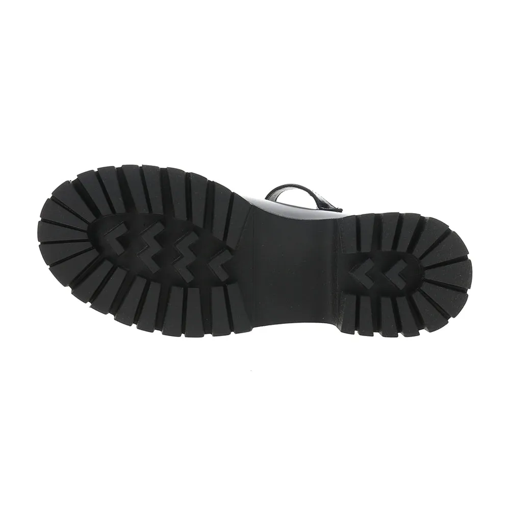 Leona Mary Jane Lug Sole Loafers