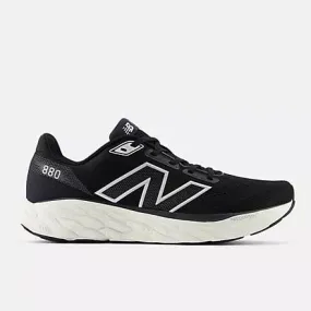 New Balance Men's 880v14 Running Shoes- Black/White