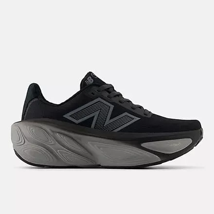 New Balance Women's More Foam v5 Running Shoes- Black/Grey