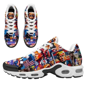 Personalized Donald Trump Sneakers, Custom Breathable Mesh Shoes for Men and Women