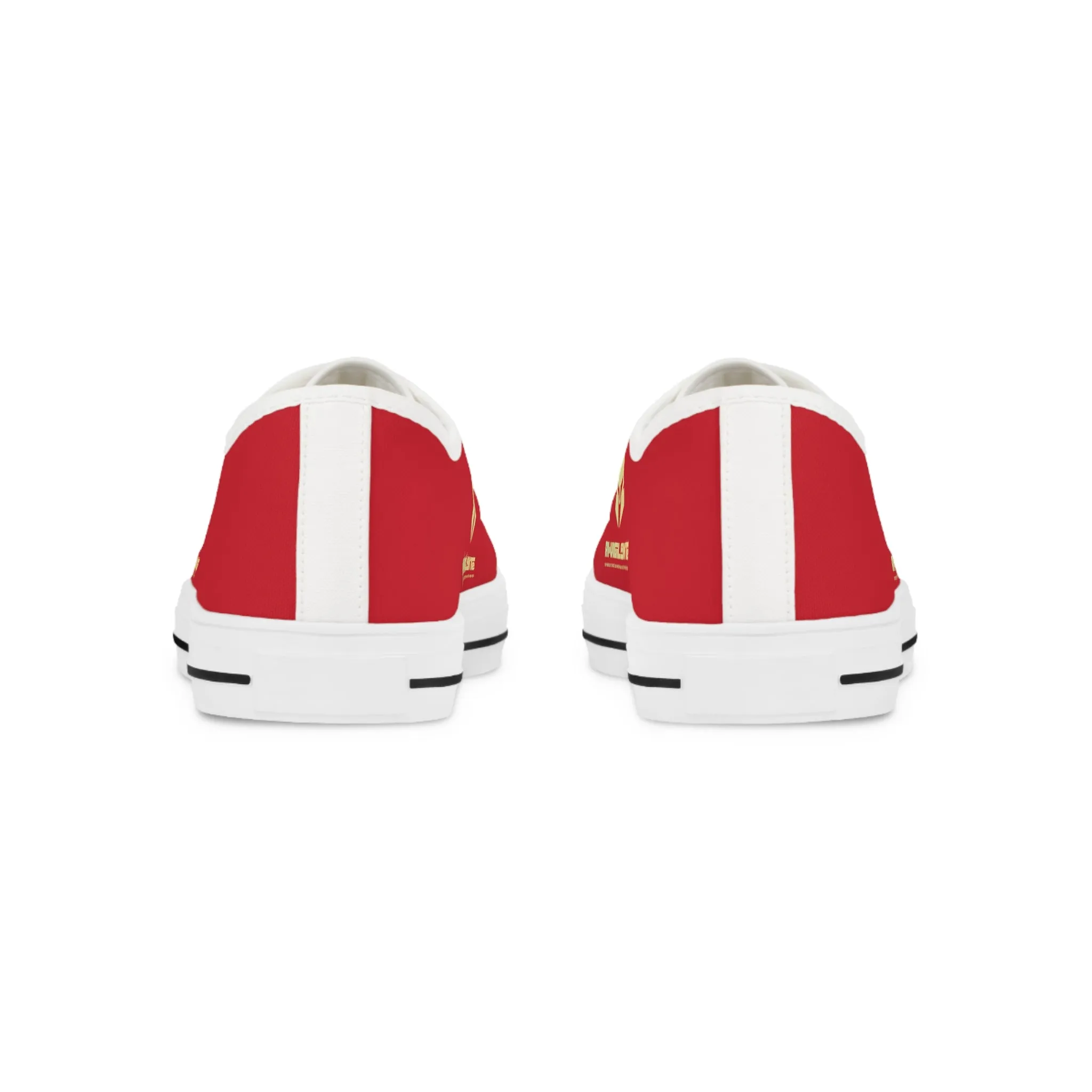 Red A1-Vigilante  Men's Low Top Sneakers