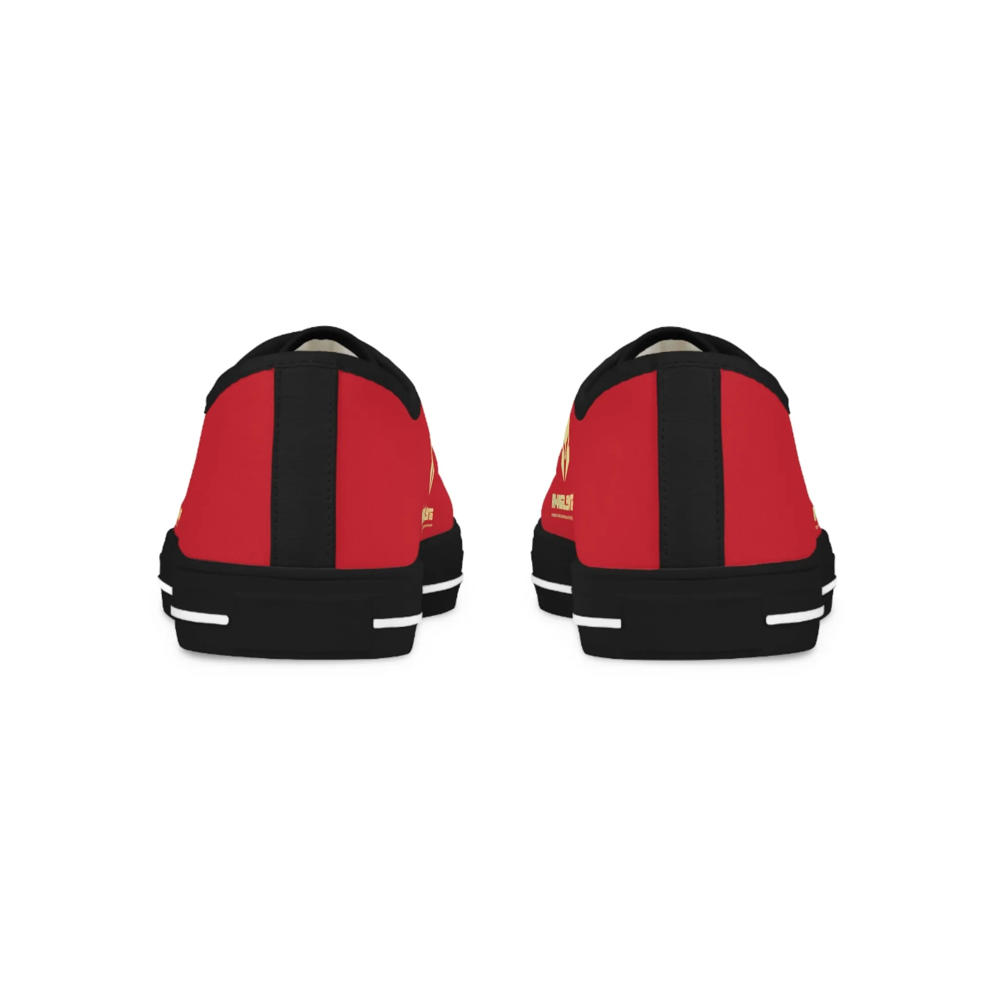 Red A1-Vigilante  Men's Low Top Sneakers