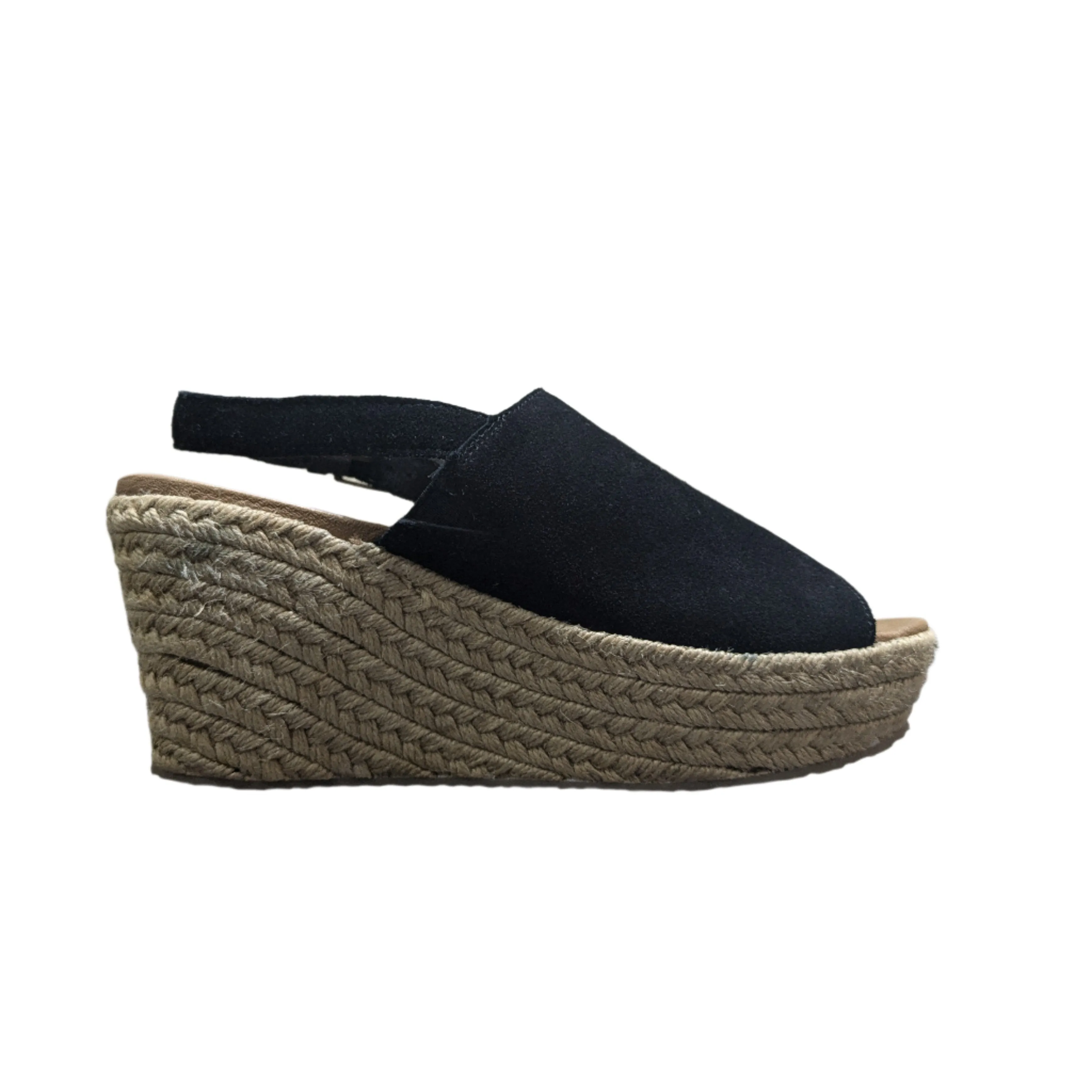 Skechers Brit Wedge Heel Sandals with Back Strap Size: UK 6 / EU 39 / US 9