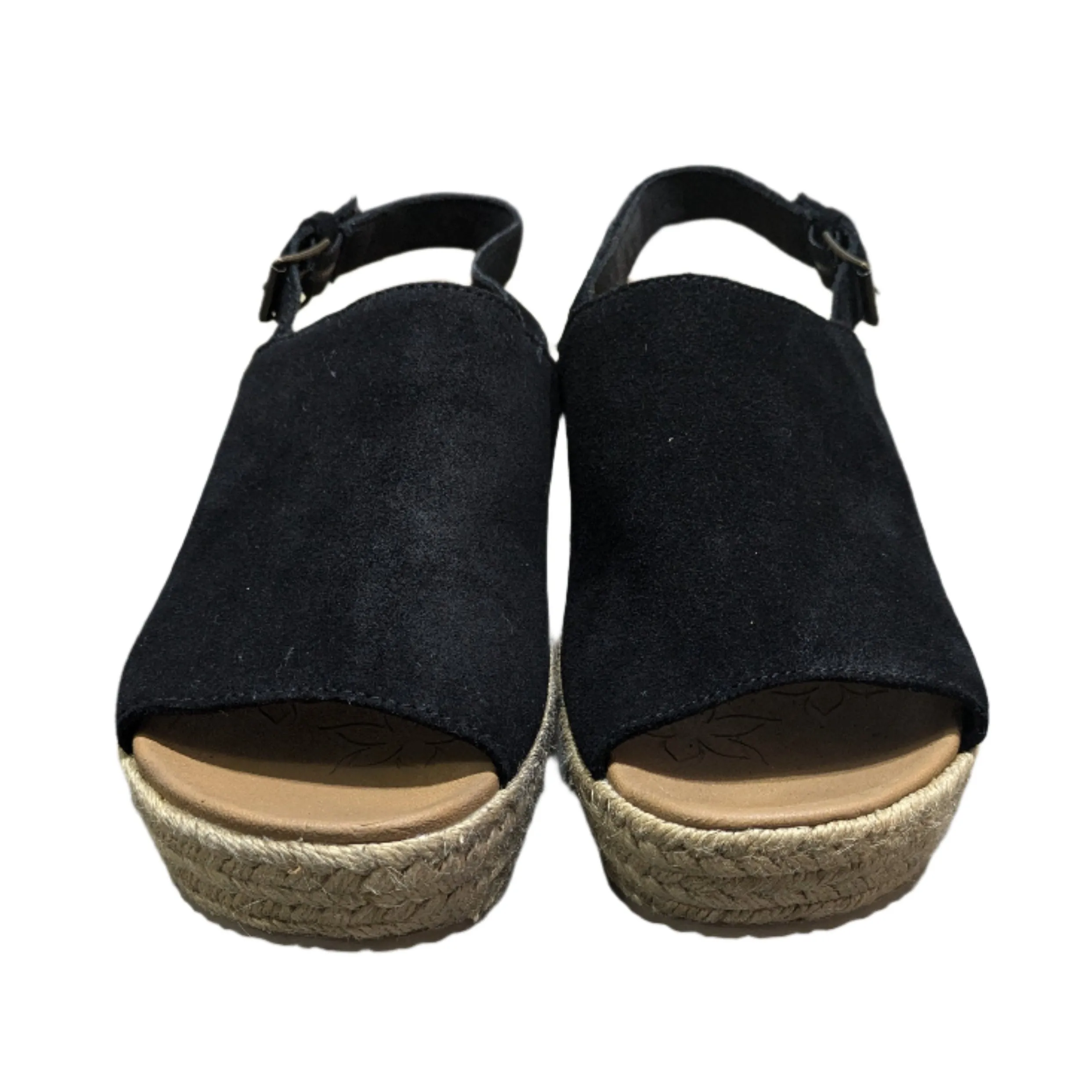 Skechers Brit Wedge Heel Sandals with Back Strap Size: UK 6 / EU 39 / US 9