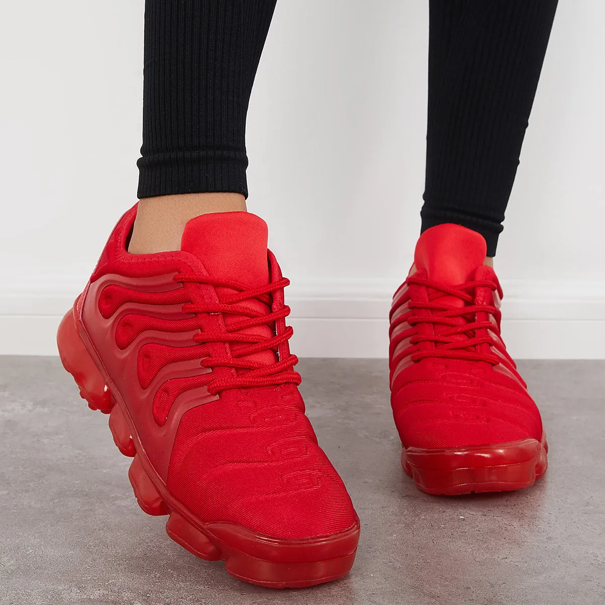 Sohiwoo Women Breathable Air Cushion Sneakers Athletic Sport Shoes
