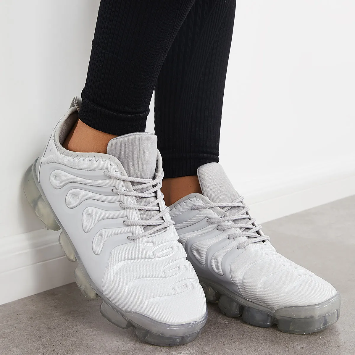 Sohiwoo Women Breathable Air Cushion Sneakers Athletic Sport Shoes