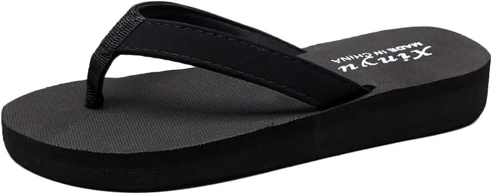 Summer Sandals for Women 2024 Trendy Clip Toe Beach Sandals Platform Sandals Slip-On Flip Flops Walking Shoe Slippers