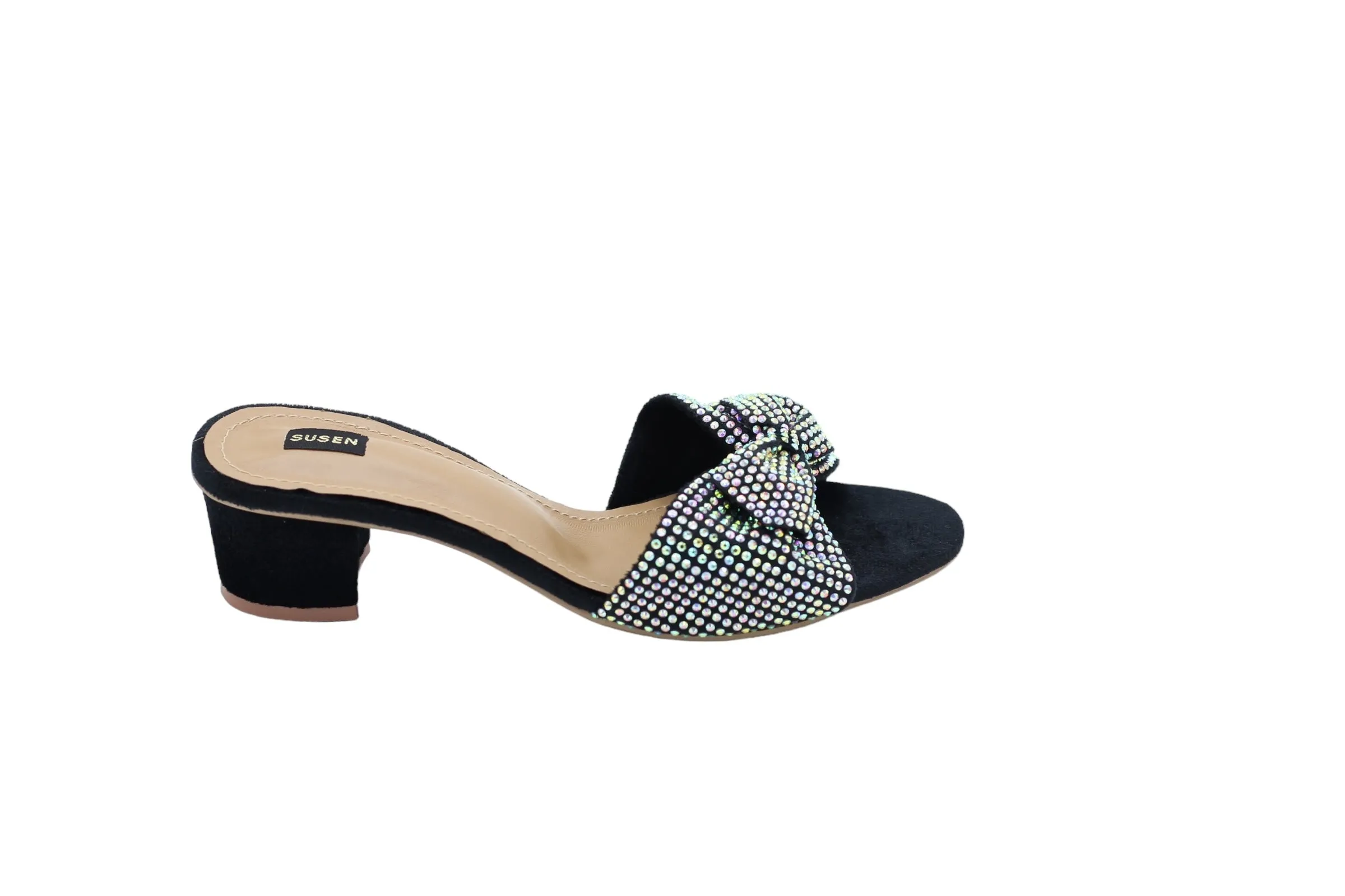 SWISS 11 Short Block Heel Sandals