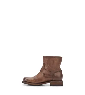 The Frye Company Womens Stone Veronica Bootie Size 7 Oiled Leather Boots