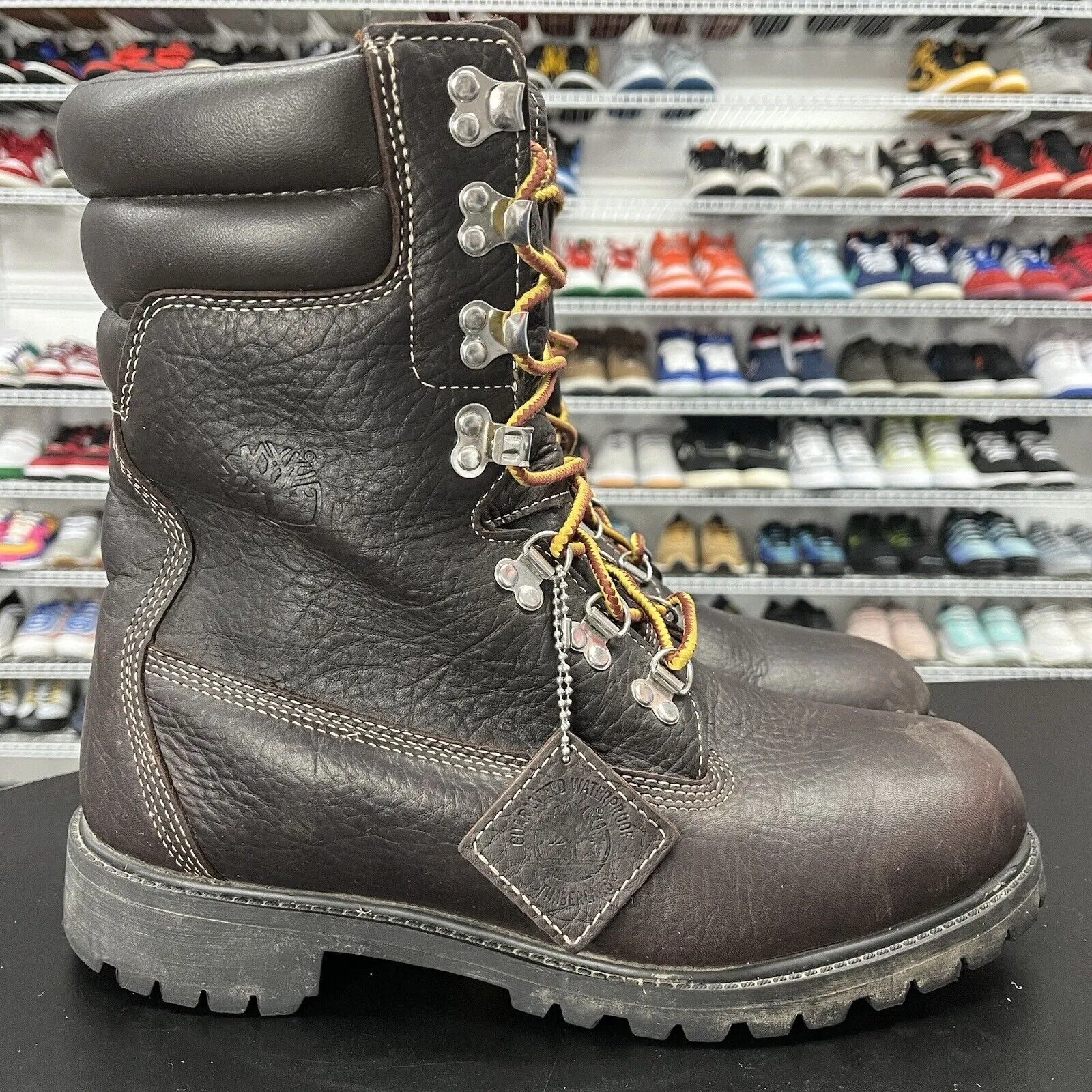 Timberland Super boot 40 Below 2016 Authentic Brown Juice 2pac Men's Size 11
