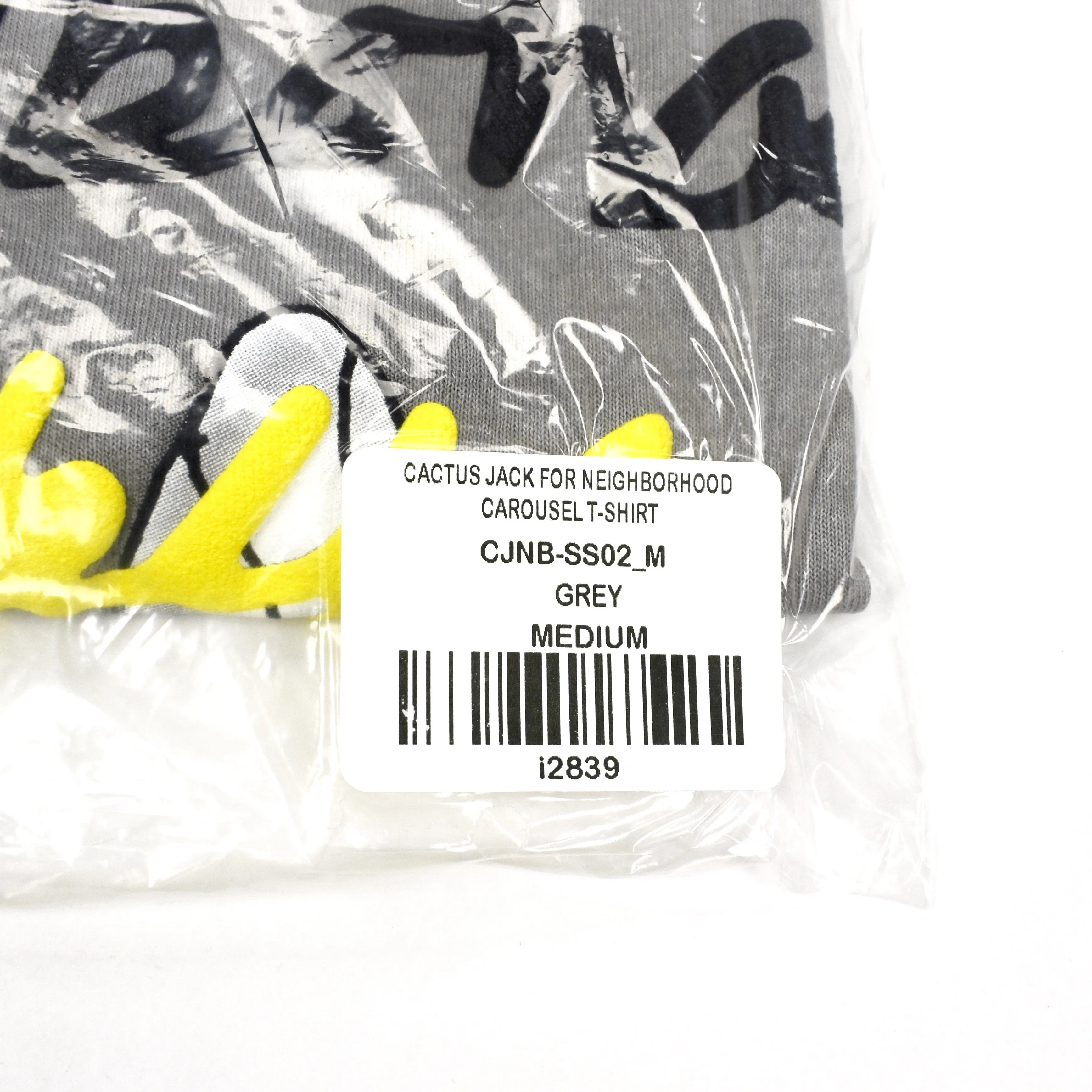 Travis Scott x Neighborhood - Carousel Logo Print T-Shirt