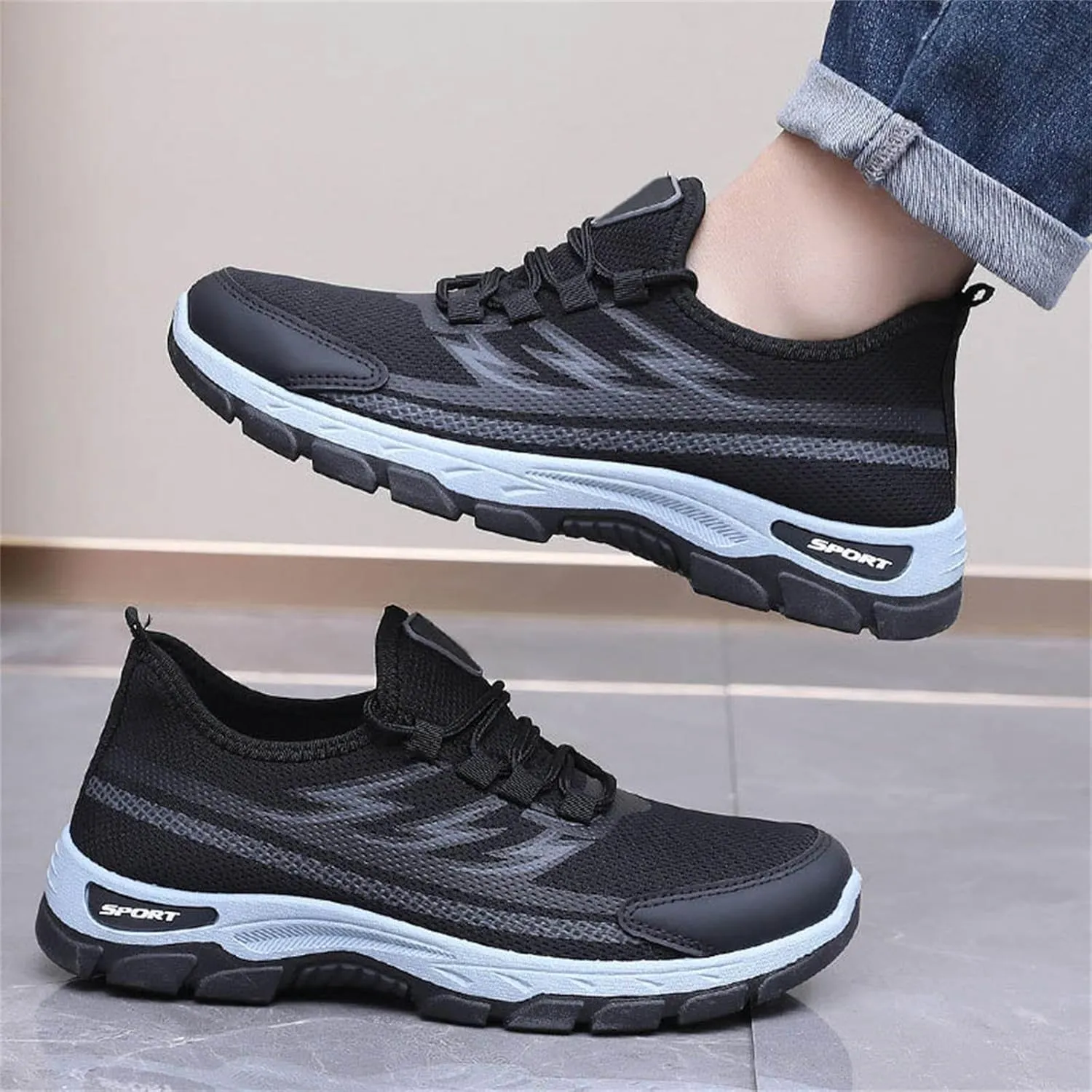 Women's Fashion Sneakers Mesh Breathable Lightweight Shoes Walking Lace-Up Sneakers Yoga Gym Workout Casual Shoes