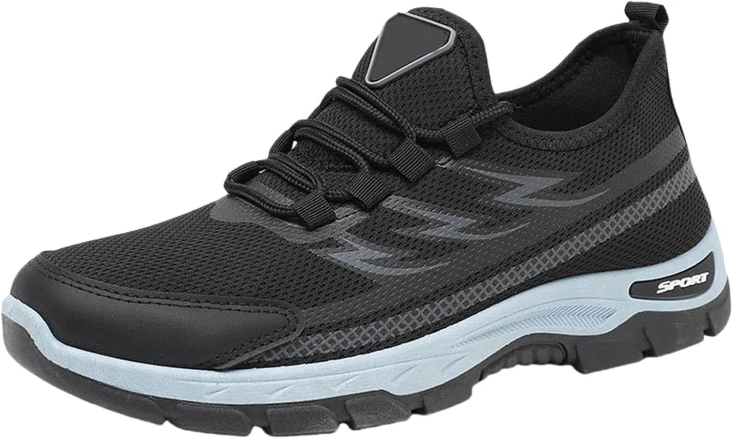 Women's Fashion Sneakers Mesh Breathable Lightweight Shoes Walking Lace-Up Sneakers Yoga Gym Workout Casual Shoes