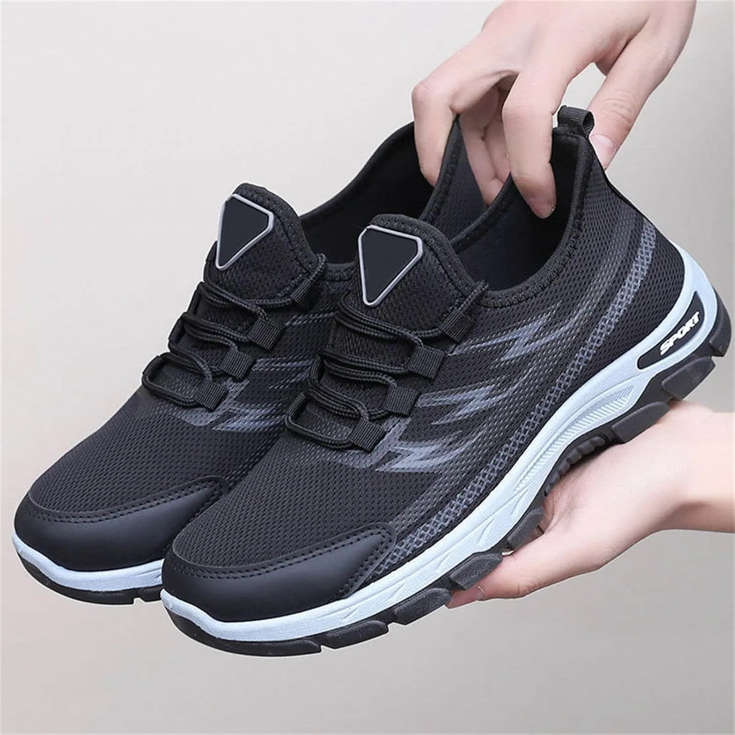 Women's Fashion Sneakers Mesh Breathable Lightweight Shoes Walking Lace-Up Sneakers Yoga Gym Workout Casual Shoes