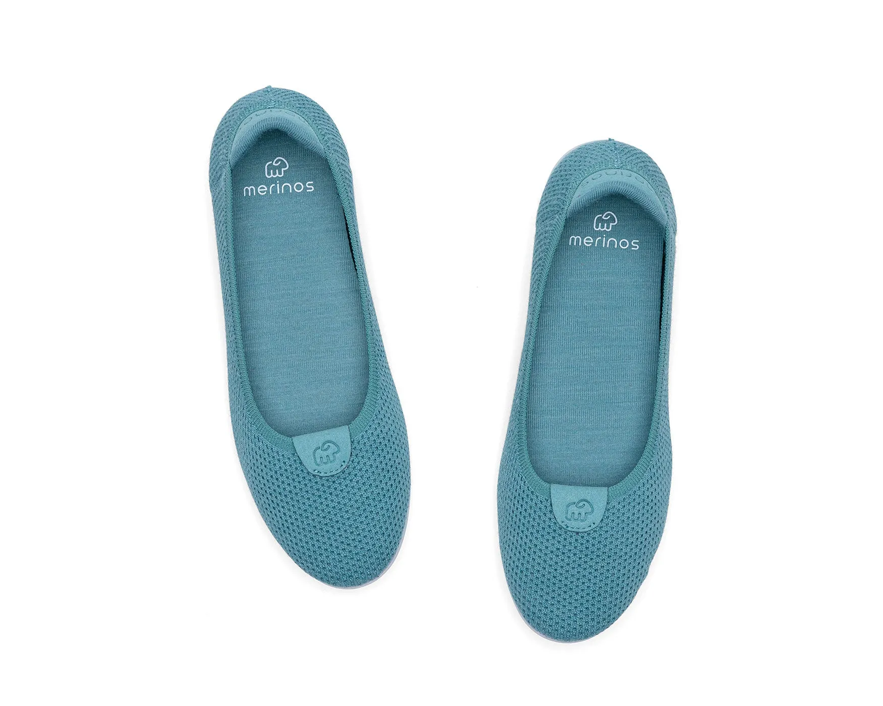 Women's Flats Mist Green