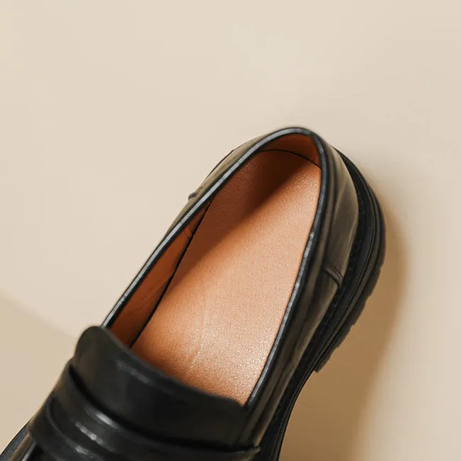 Women's Platform Non Slip Casual Loafers